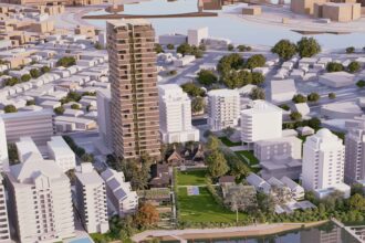 Architectural rendering of 23 Castlebar Street, Kangaroo Point